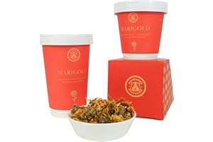 GuineaDad Organic Guinea Pig Herbal Treats - Guinea Pig Food with Convenient Packaging - Marigold Flavor - 1.8-oz - Guinea Pig Treats Help with Bonding - High in Nutrition, Immune Support - Large