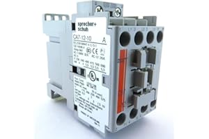 SPRECHER & SCHUH CA7-12-10-120 120 VAC, 12AMPS, 1N/O (Integral Right Side Mounted), 3POLE, CONTACTOR, Non-REVERSING, Replacement for CA31210
