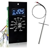 Digital Thermostat Control Board Replacement Parts Kit for Pit Boss | Fits PB340, PB440D, PB700FB, PB700D, PB700S, PB700SC, PB820FB, PB820D, PB820FBC, PB820SC, with RTD Sensor Probe