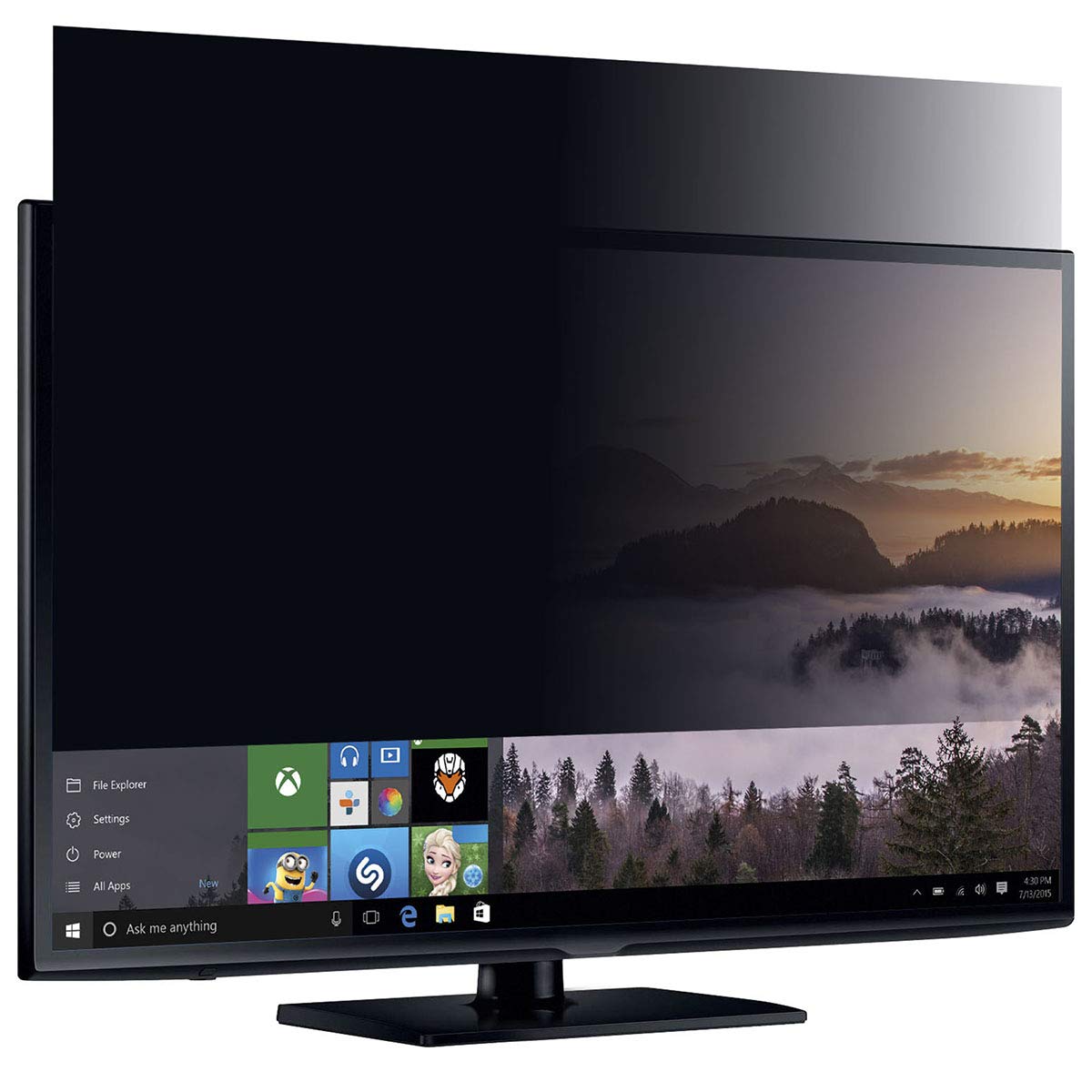 Mobilis 016 241 Privacy Filter 22-Inch Black