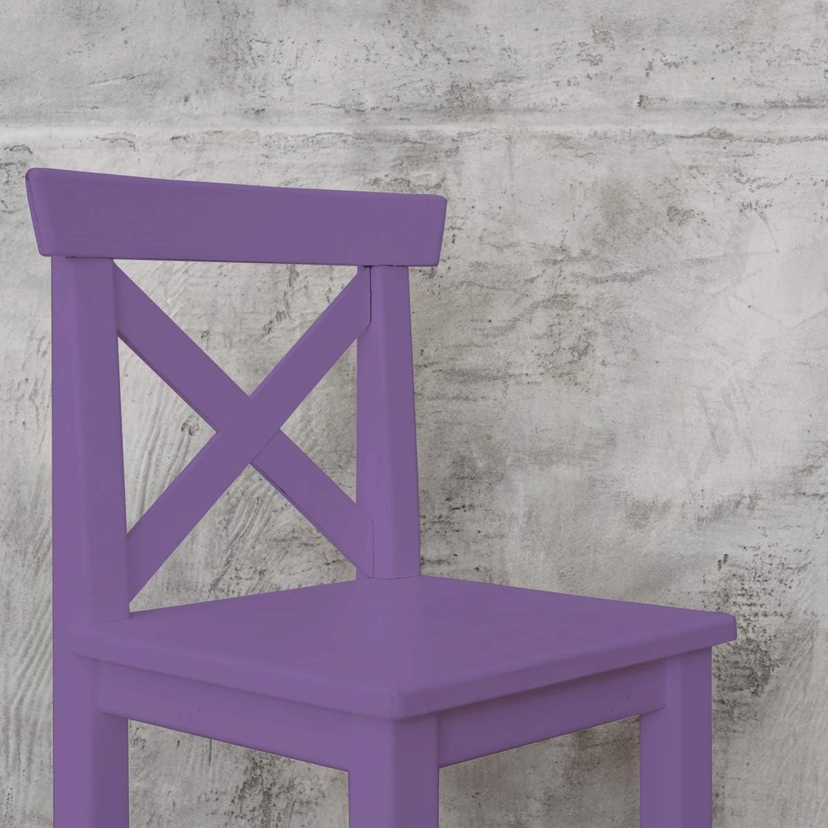 Hemway Chalk Paint Amethyst Purple Furniture Paint 1L, Matt Finish Shabby Chic, Chalk Furniture & Walls, Quick Dry & 1 Coat - Image 4