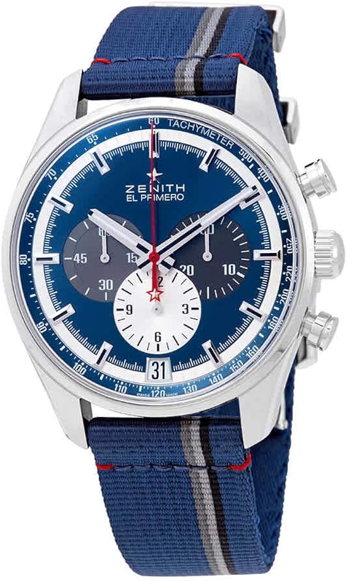Zenith el primero blue Clearance