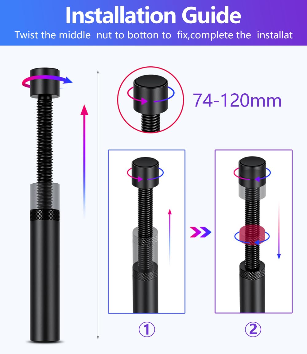 Uyubao Grafikkarten Halterung, GPU Halterung, Grafikkarten Halter, Grafikkartenhalterung Aus Aluminium, L 4