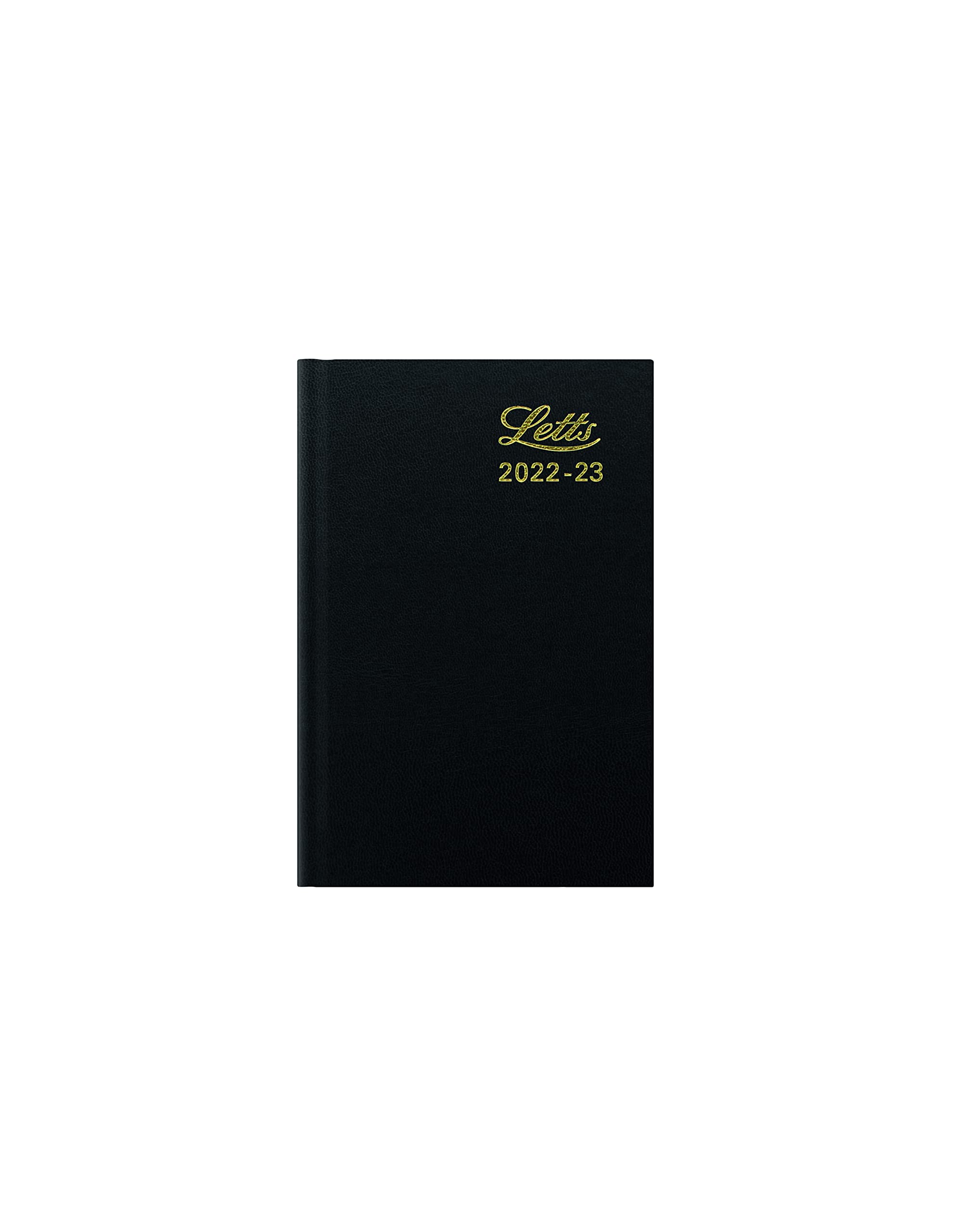 Letts of London Standard Mini Pocket Academic 2022-2023 Week to View Diary - Black