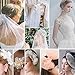 OurWarm® 6 Inch x 100 Yards (300FT) Tulle Roll Spool Tutu Skirt Fabric Wedding Party Gift Bow Craft (White)