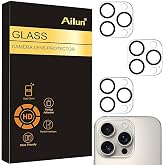 Ailun 3 Pack Camera Lens Protector for iPhone 15 Pro &amp; iPhone 15 Pro Max | Tempered Glass, Ultra HD, Anti-Scratch, Does not Affect Night Shots