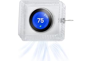 FRIOCASA Thermostat Lock Box with Key 5" L x 4.5" W x 2.2" H or Smaller,Universal AC Lock Box for Thermostat on Wall,Thermostat Guard for Thermostats on Wall Fits