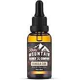 Vanilla Oak Beard Oil for Men – Made in Canada with 800+ Drops to Soften & Moisturize Beards – Fast-Absorbing with Argan, Joj
