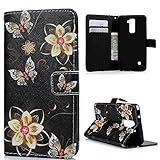 YOKIRIN LG G Stylo 2 LS775 (2016) Case, LG G Stylus 2 L82VL L81VL K540 K520 Case Fashion Wallet Premium PU Leather Flip Folio Cover with Kickstand Card Holders Magntic Closure & Dust Plug, Stylus Pen
