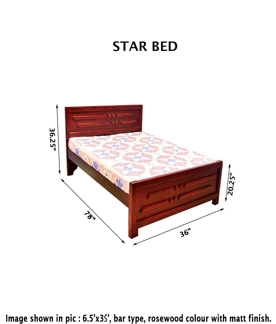 cot single bed size
