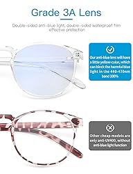 CNLO Blue light blocking Glasses,Computer Gaming
