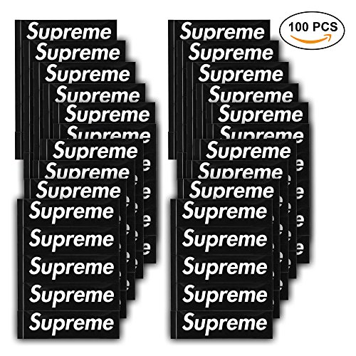 supreme black box logo sticker