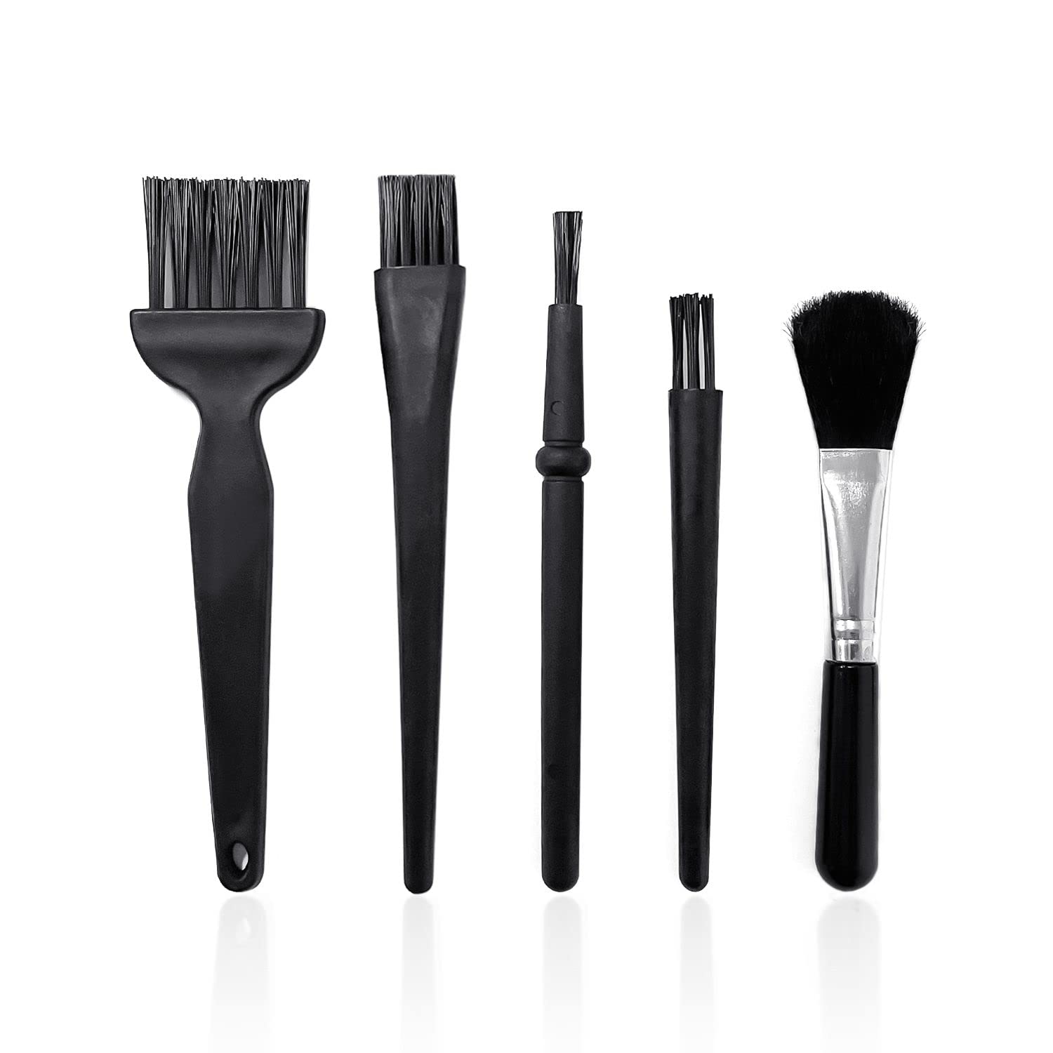 Antistatic Brush Set of 5 PC Cleaning Kit Keyboard Brush Computer Camera Cleaning Brush