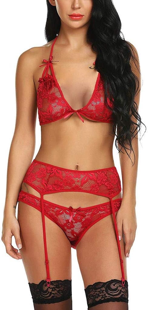 Feytuo 2020 Women Sexy Underwear Sale Summer Fashion Leather Jumpsuit Hot Lingerie Hollow Pajamas for Party Valentine's Day Club Girlfriend Gift
