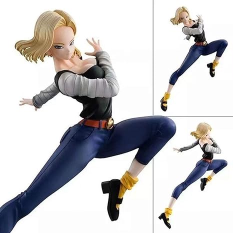 Amazon Co Jp ドラゴンボールズアンドロイド18アニメマンガモデルpvcアニメ漫画ゲームキャラクター モデル像フィギュアおもちゃのコレクティブルの装飾ギフトアニメファン Adie ホーム キッチン