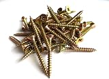 ForgeFix Multi-Purpose Single Thread Screws 5.0 x 50mm Zinc Yellow Passivated view 3