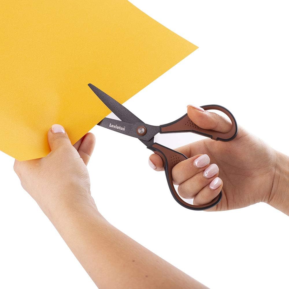 smart by Leviatan1030 Less Effort Hole Punch, Brown, 1Stk - Image 3