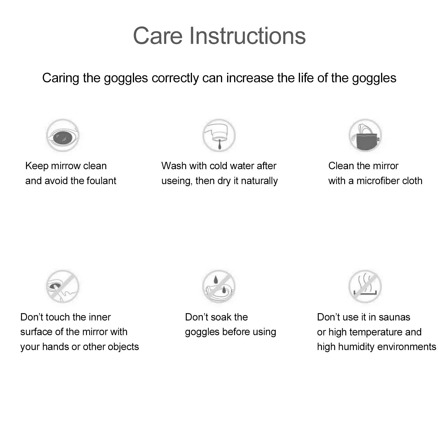 Traling Kids Swimming Goggles, Swim Goggles for Children Boys Girls Anti Fog UV Protection No Leak (Blue)