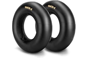 CALU LUKY 18x8.50-8/18x9.50-8 Inner Tube, with TR-13 Valve Stem - 18x8.50/9.50-8 Replacement Inner Tube For Golf Cart,Tractor,Lawn Mower,Hand Trucks, Wheelbarrows, and More (2-Pack)