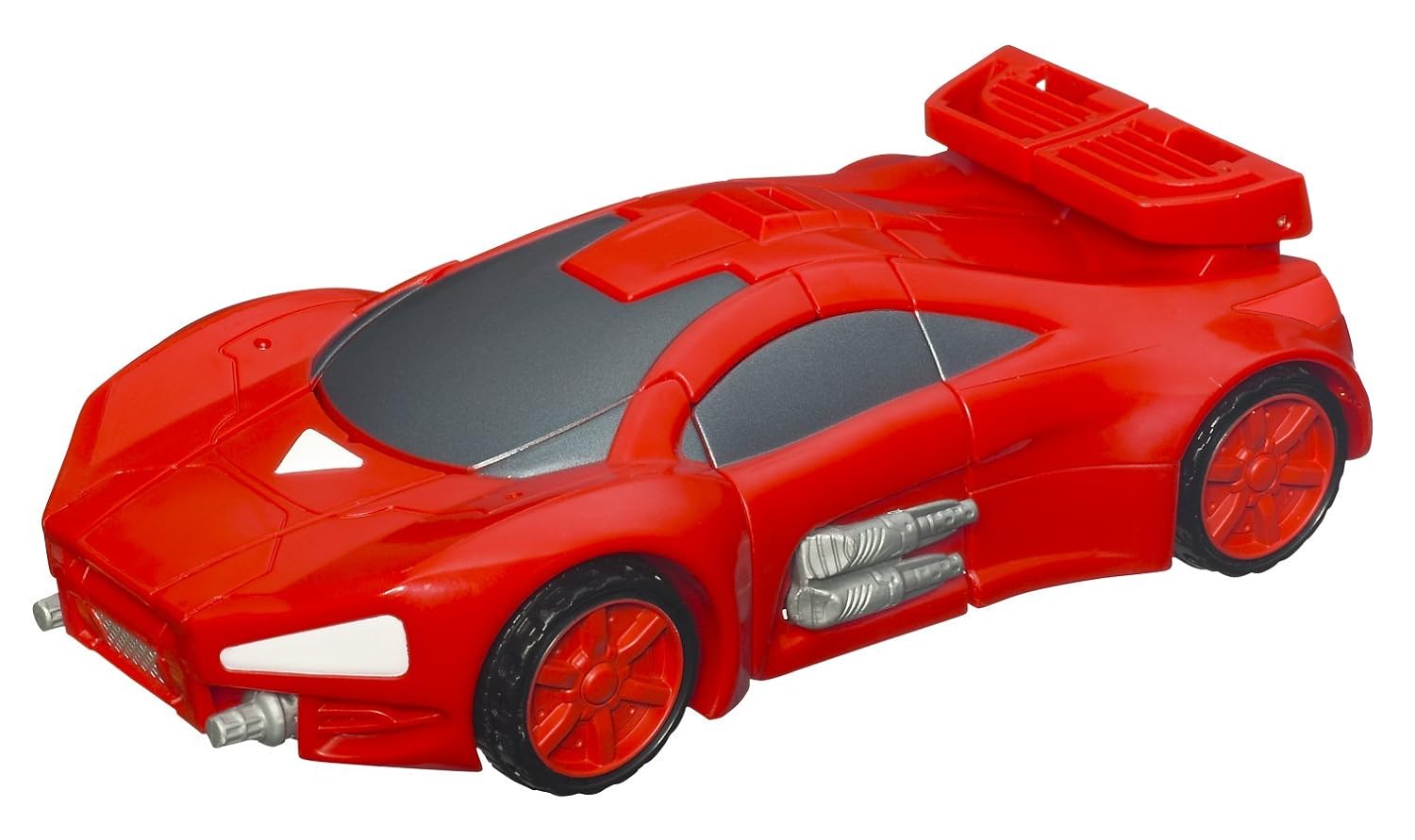 red race car transformer