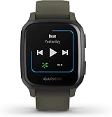 Garmin Venu Sq Music Edition GPS Smartwatch 010-02426-13 Bright Color Display view 3