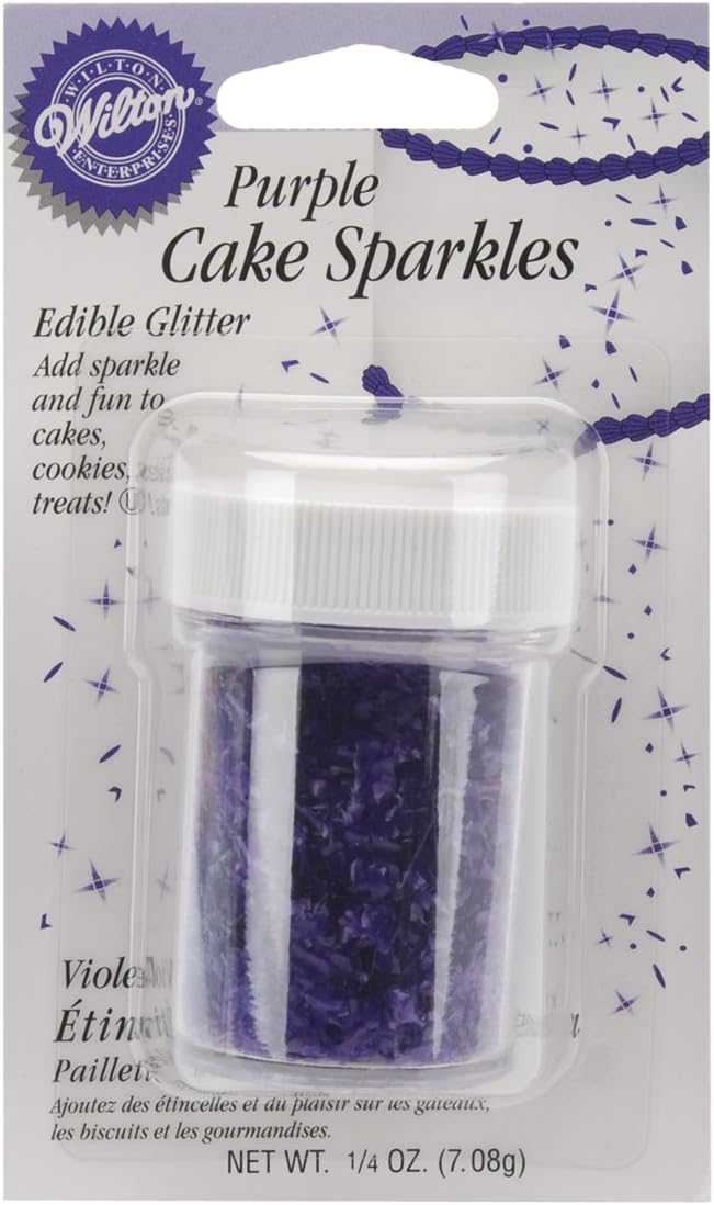 Wilton Purple Cake Sparkles Amazon.ca Home & Kitchen