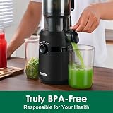 Fretta Cold Press Juicer F5000 Self-Feeding 108mm 1L Hopper 200W BPA-Free view 4