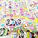 60 Different Sheets 1500+ Novelty 3D Puffy Bulk Stickers , Perfect for Kids Craft Scrapbooking Class Girl Boy Birthday Gift Toddlers-Including Animals, Stars, Fish, Transportations,Flowers,Sports and