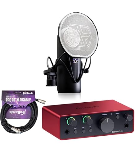Amazon.com: Scarlett Solo 4th Gen USB Audio Interface with