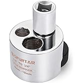 Spurtar Stud Remover Fit 1/4" to 3/4" (6 to 19mm) Bolt Extractor Nut Splitter with Knurled Roller and Cam Lock, Stud Extracto