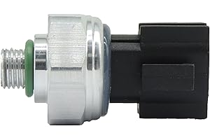 HiSport A/C Pressure Sensor Switch - Compatible with 1993-2015 Nissan 2003-2015 Mitsubishi Replaces BBM461503A ‎92136-1FA0A