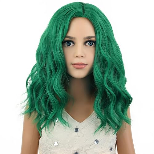 Synthetic Wigs Childs Green Wig Ombre Wigs For Kids PATTNIUM Kids