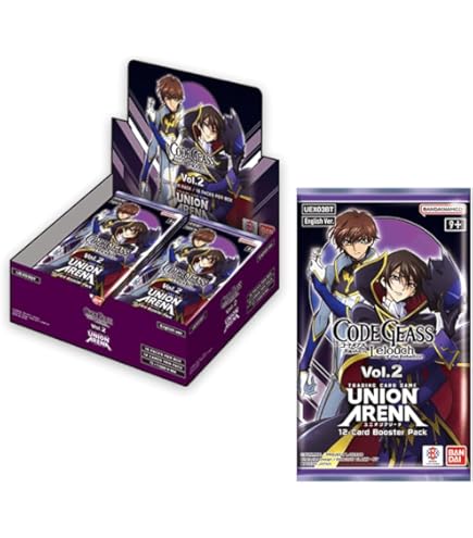 Amazon.com: BANDAI UNION ARENA Booster Pack, Vol.2 EX09BT