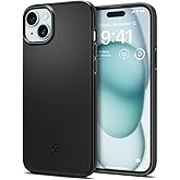 Spigen Thin Fit Designed for iPhone 15 Case (2023) [Hard Shell] [Military-Grade Protection] - Black | 2023, Hard Shell