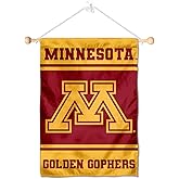 Minnesota Gophers Window Wall Banner Hanging Flag with Suction Cup