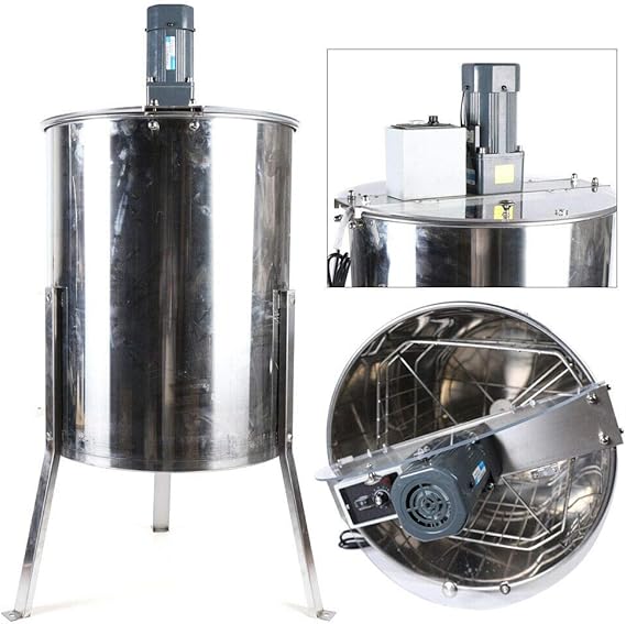Electric Honey Extractor 4 frames Stainless Steel Radial Honey
