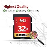 Gigastone 32GB SD Card UHS-I U1 Class 10 SDHC Memory Card view 5