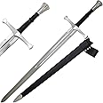 Medieval Warrior The Crecy Full-Tang Tempered Handfroged Handmade Real Sword