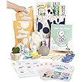 Pott'd Air Dry Clay for Adults. Beginners Home Pottery Kit for Adults. DIY Craft Kit for Adults. Kit Includes: Air-Dry Clay for Adults, Tools, Paints, Brushes, Sealant, How-to-Guides
