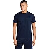 Messi Mens Mesh Basic Tee, Lifestyle Short Sleeve T-Shirt, Standard Fit with Graphic