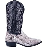Dan Post mens Manning Python Round Toe Cowboy Boots