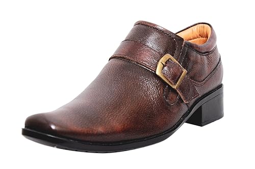 red chief pure leather shoes