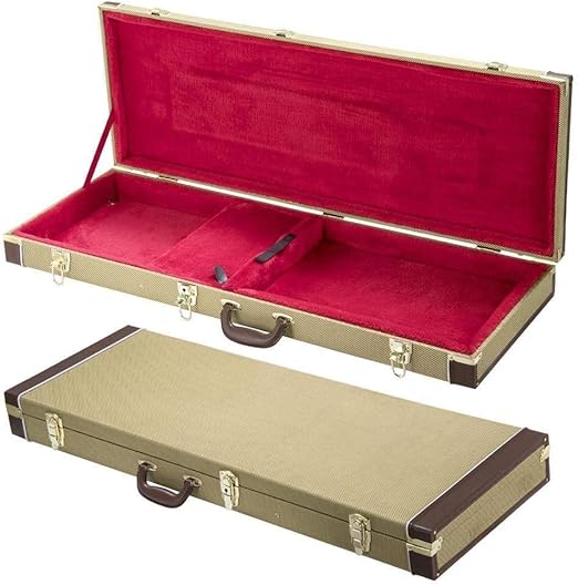SZFMMY ® Gold Electric Guitar Case Protective Flight Guitar Hard Case