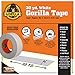 Gorilla Tape, White Duct Tape, 1.88