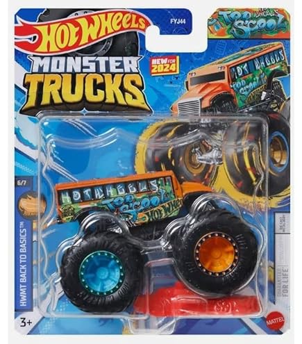 Amazon.com: Hot Wheels Monster Trucks Too S'cool 2023