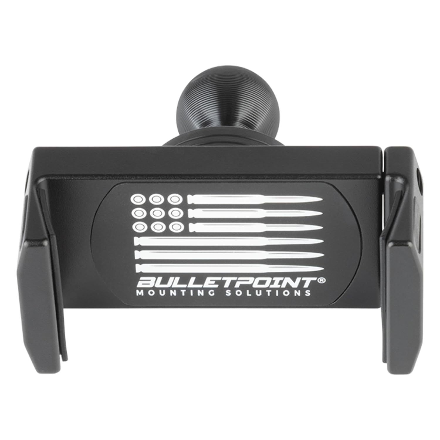 Bulletpoint Dash Mount Cell Phone Holder with 7cm Carbon Fiber + Kevlar Mounting Arm Compatible with iPhone and Android Smartphones - Fits 20mm (0.787 inches) Attachment Ball