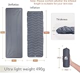 Unigear Ultralight Inflatable Sleeping Pad 188 cm Camping Mat 200 kg Load view 2
