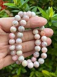 Pink Opal Crystal Bead Bracelet 8mm, Wholesale