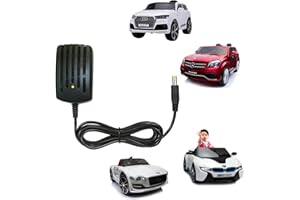 VNOPRO 12V Battery Charger for Ride On Toys Car, 12 Volt Kids Battery Class 2 Power Supply for Best Choice Products Kids Truck Kidzone Bumper Car Jeep Tractor Motorcycle ATV 12V Powered Wheels Charger