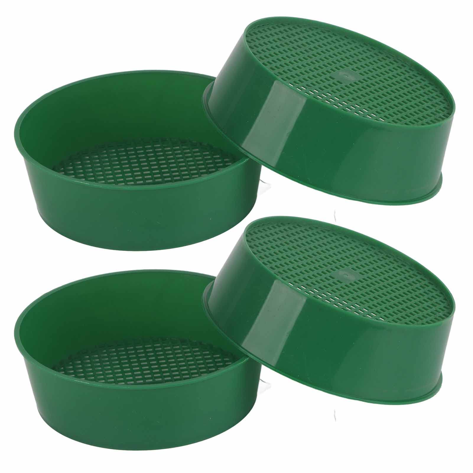 Zerodis 4Pcs Filter Sieve, Gardening Sieve for Garden